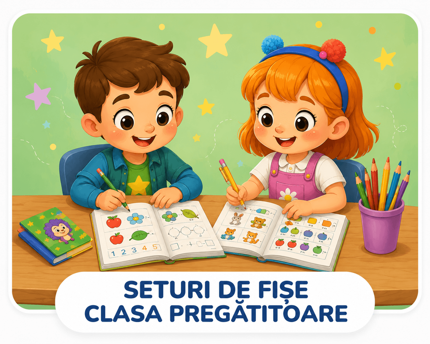 Seturi de fișe clasa pregătitoare